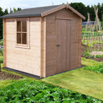 Shire Danbury 19mm Log Cabin 10x10