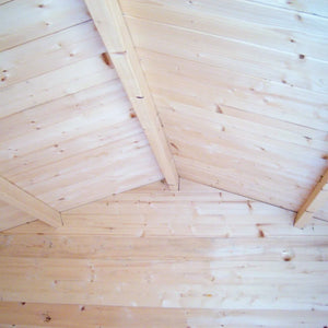 Shire Danbury 19mm Log Cabin 10x10