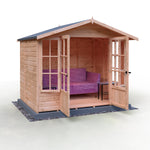 Shire Delmora 8x6 Summerhouse – Stylish & Versatile Garden Retreat | Garden Life Stores