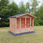 Shire Delmora 8x6 Summerhouse – Stylish & Versatile Garden Retreat | Garden Life Stores