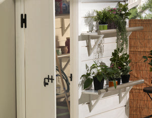 Shire Tuscany Evo Range PVC Garden Buildings Double Door Evo 200 - Garden Life Stores. 