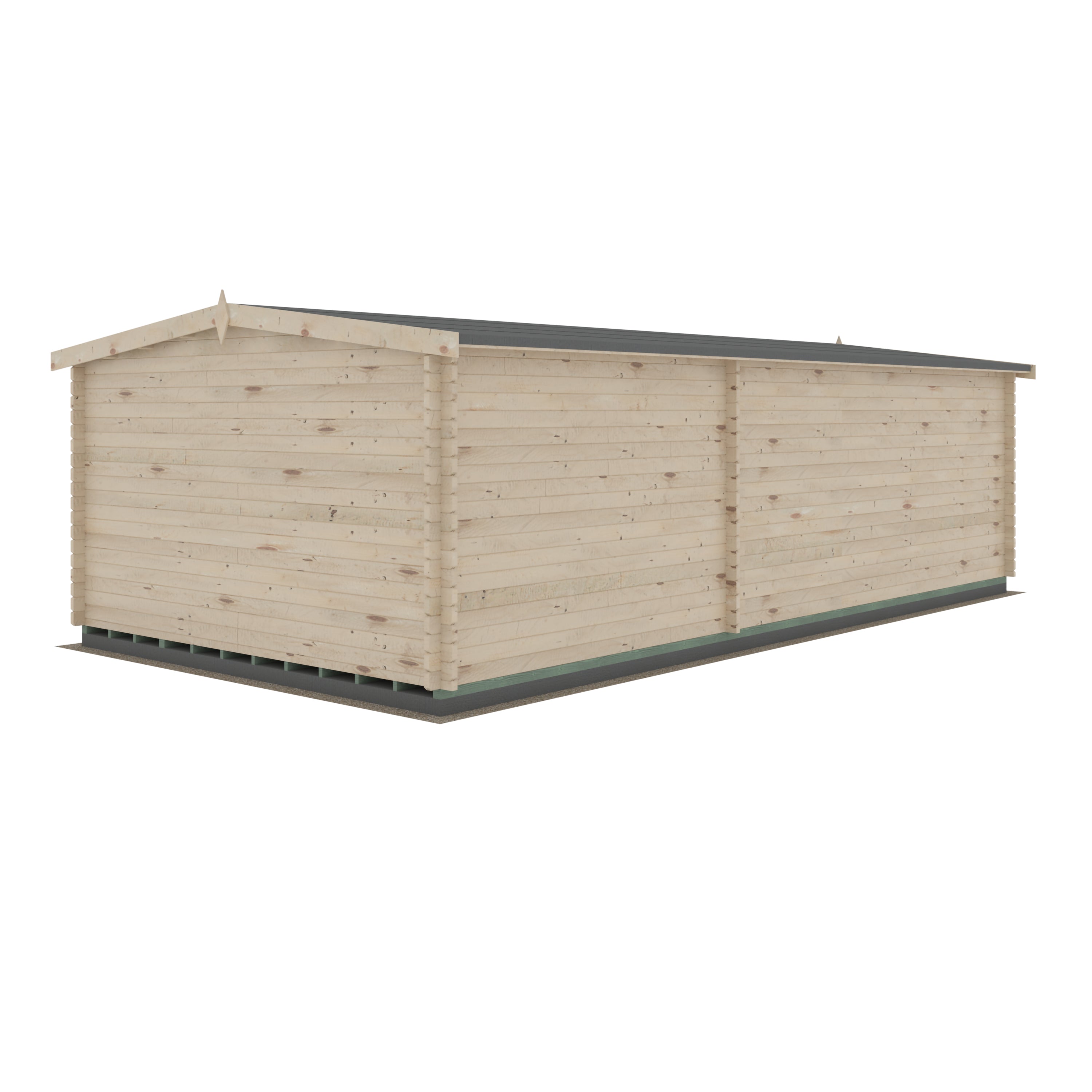 Shire Elveden 44mm Log Cabin 14x26