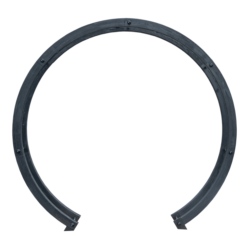 Shire Free Standing Flower Circle 2.34m With Bolt Downs – Black