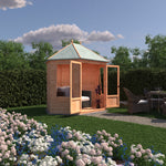 Shire Fleswick 8x6 Summerhouse – Classic Charm and Comfort for Your Garden | Garden Life Stores