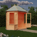 Shire Fleswick 8x6 Summerhouse – Classic Charm and Comfort for Your Garden | Garden Life Stores