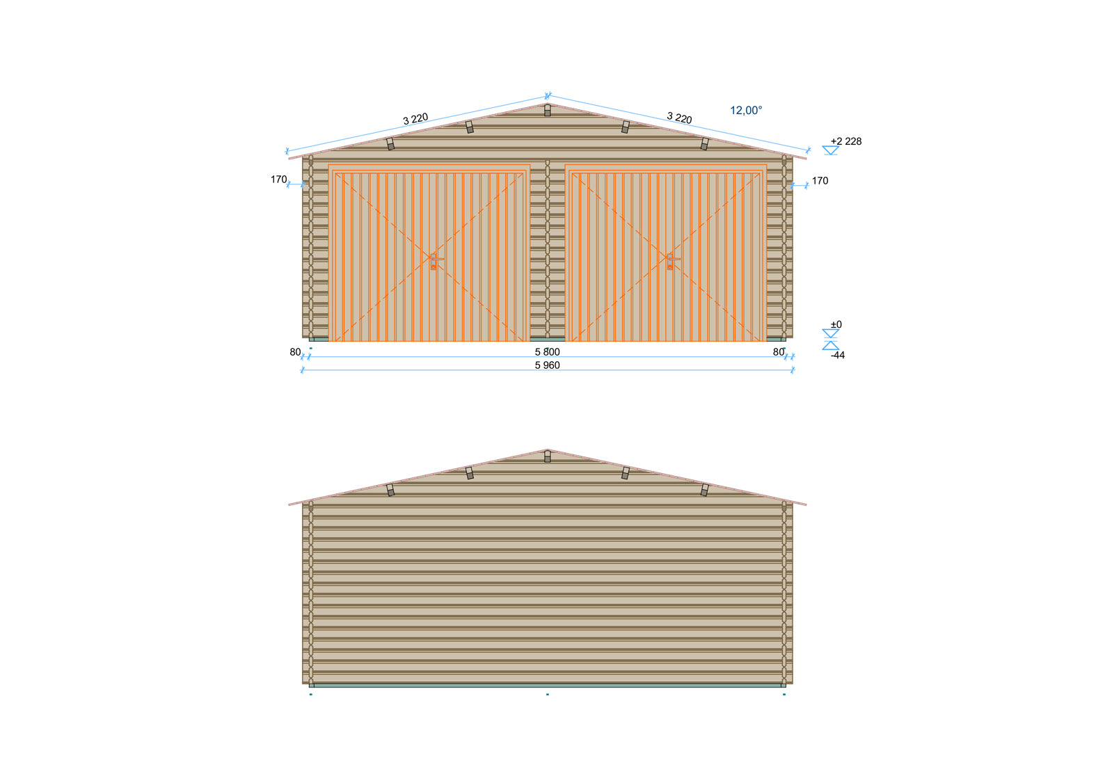 Shire 44mm Garage 18Gx18 Apex