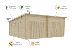 Shire 44mm Garage 22x18