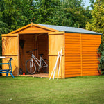 Shire Garden Value Overlap 10 x 10 Apex Shed (With or Without Windows) - Garden Life Stores