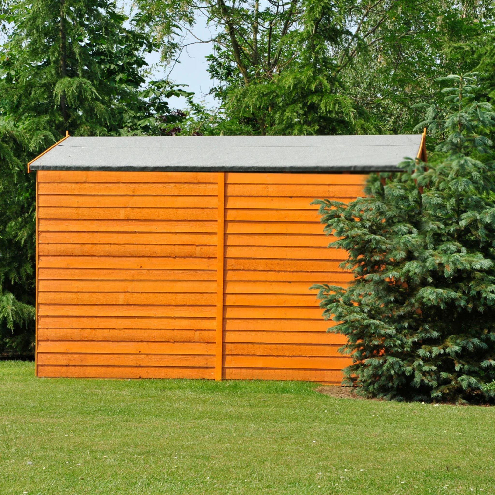 Shire Garden Value Overlap 10 x 10 Apex Shed (With or Without Windows) - Garden Life Stores