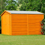 Shire Garden Value Overlap 10 x 10 Apex Shed (With or Without Windows) - Garden Life Stores