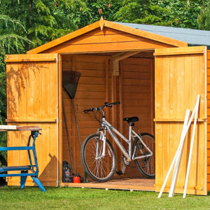 Shire Garden Value Overlap 10 x 15 Apex Shed (With or Without Windows) - Garden Life Stores