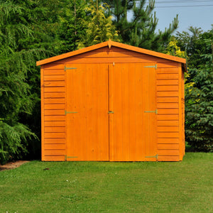 Shire Garden Value Overlap 10 x 20 Apex Shed (With or Without Windows) - Garden Life Stores