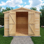 Shire Garden Value Overlap 10 x 8 Apex Shed (With or Without Windows) - Garden Life Stores