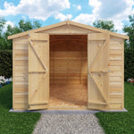 Shire Garden Value Overlap 10 x 8 Apex Shed (With or Without Windows) - Garden Life Stores