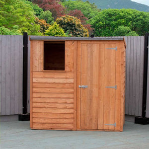 Shire Garden Value Overlap 6 x 4 Pent Shed - Garden Life Stores