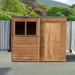 Shire Garden Value Overlap 8 x 6 Pent Shed - Garden Life Stores