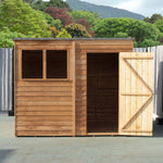 Shire Garden Value Overlap 8 x 6 Pent Shed - Garden Life Stores