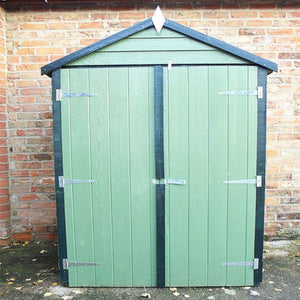 Shire Garden Value Overlap Shed Double Door 4x3 - Garden Life Stores