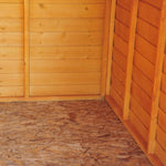 Shire Garden Value Overlap 12 x 6 Apex Shed (With or Without Window) - Garden Life Stores
