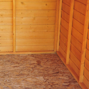 Shire Garden Value Overlap 12 x 6 Apex Shed (With or Without Window) - Garden Life Stores