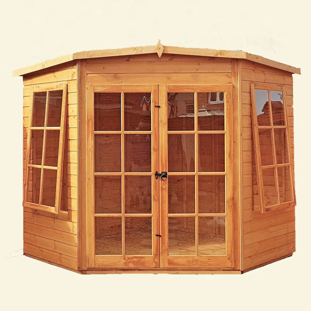 Shire Hampton 8x8 Summerhouse – Spacious & Elegant Garden Retreat | Garden Life Stores