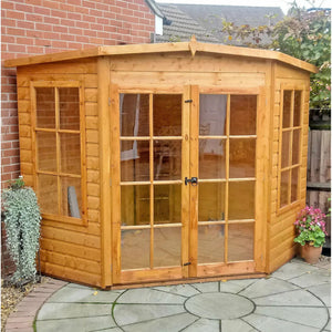 Shire Hampton 8x8 Summerhouse – Spacious & Elegant Garden Retreat | Garden Life Stores