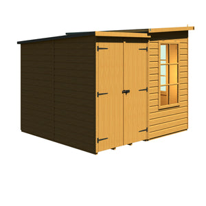 Shire Hampton Summerhouse with Side Shed 8x12