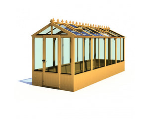 Shire Holkham Wooden Greenhouse 16x6