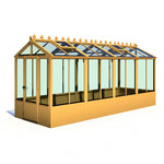 Shire Holkham Wooden Greenhouse 16x6