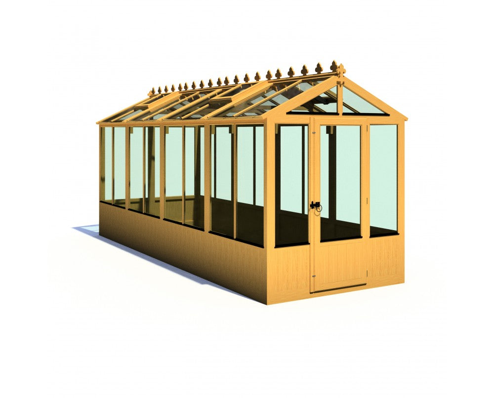 Shire Holkham Wooden Greenhouse 16x6