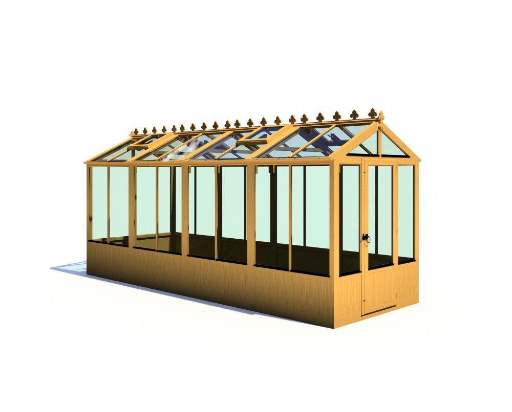 Shire Holkham Wooden Greenhouse 16x6