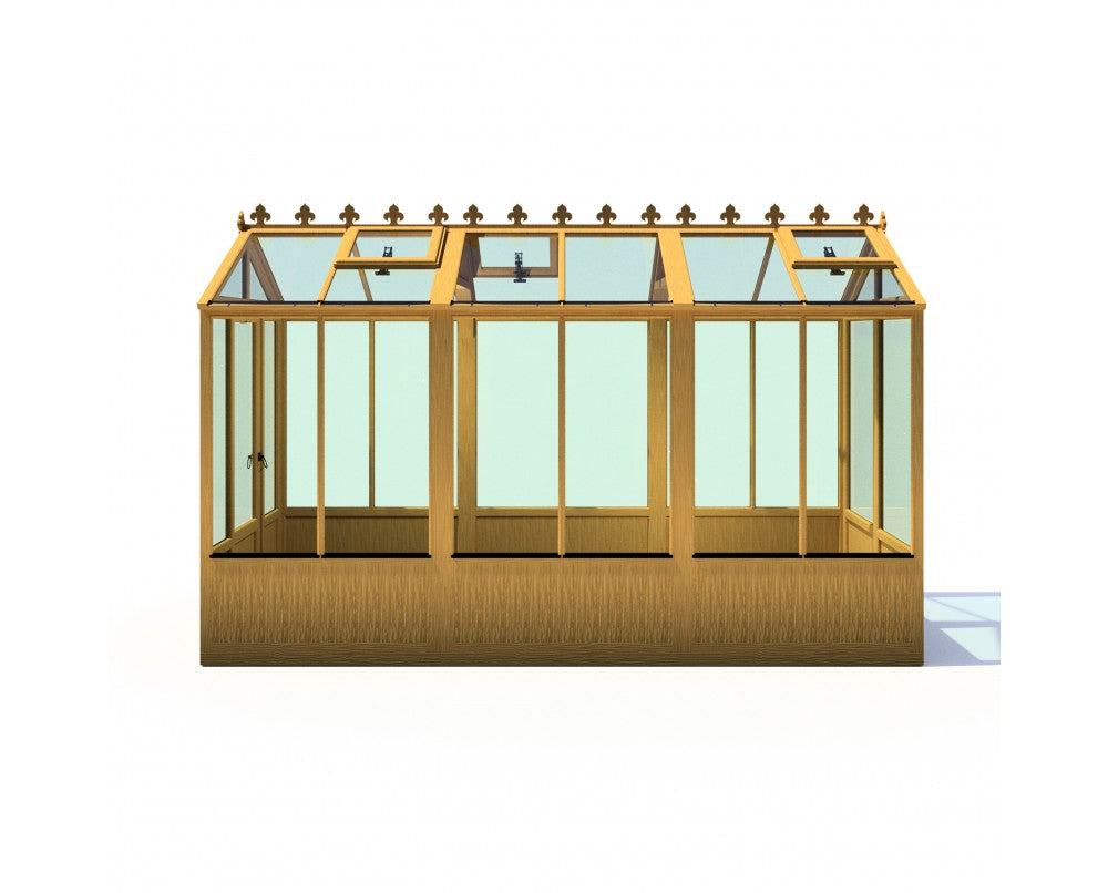 Shire Holkham Wooden Greenhouse 12x6