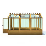 Shire Holkham Wooden Greenhouse 12x6