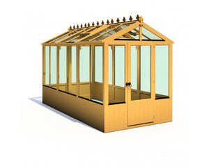 Shire Holkham Wooden Greenhouse 12x6