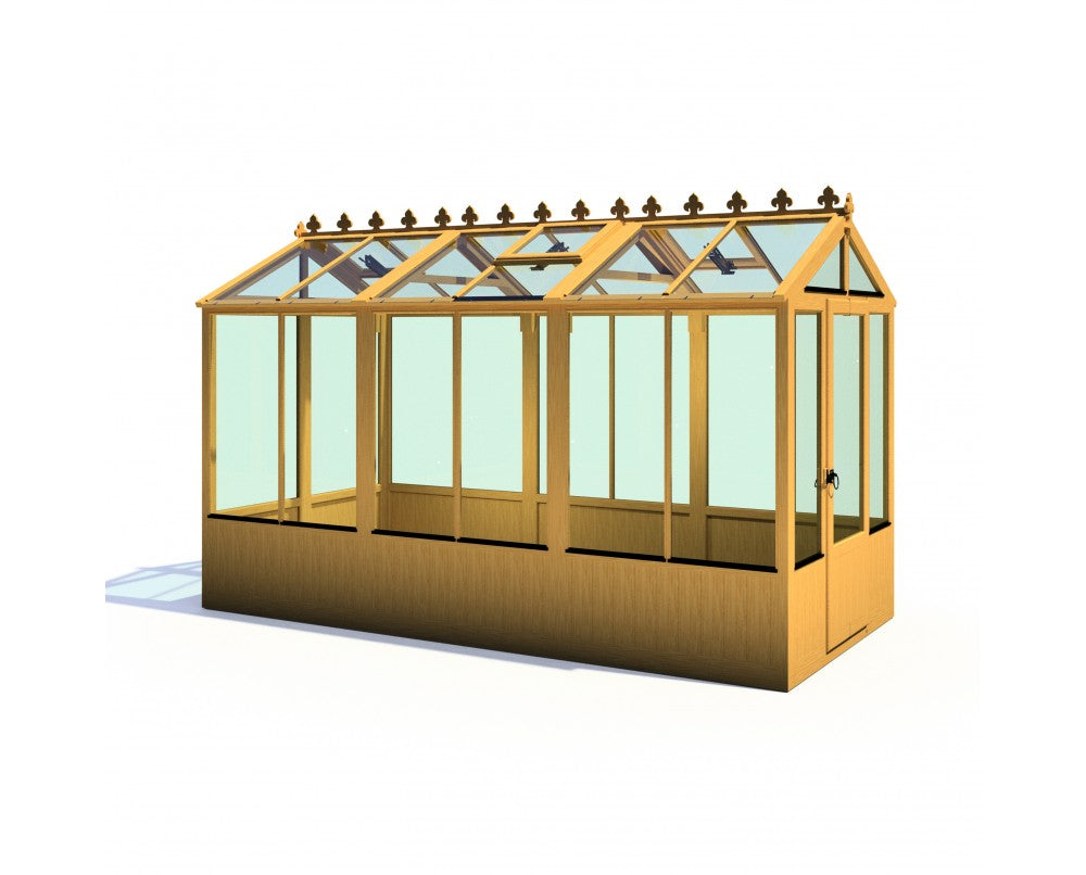 Shire Holkham Wooden Greenhouse 12x6