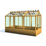 Shire Holkham Wooden Greenhouse 12x6