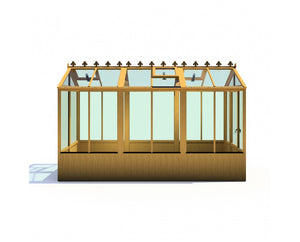 Shire Holkham Wooden Greenhouse 12x6