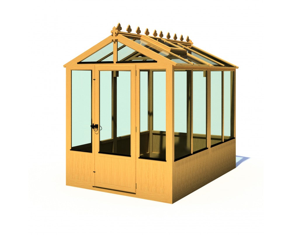 Shire Holkham Wooden Greenhouse 8x6