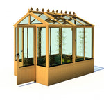 Shire Holkham Wooden Greenhouse 8x6