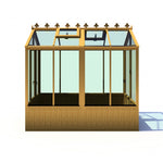 Shire Holkham Wooden Greenhouse 8x6