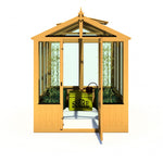 Shire Holkham Wooden Greenhouse 8x6