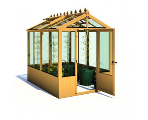 Shire Holkham Wooden Greenhouse 8x6