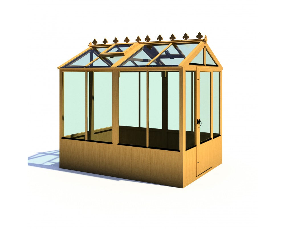 Shire Holkham Wooden Greenhouse 8x6