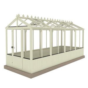 Shire Holkham Wooden Greenhouse 16x6