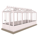 Shire Holkham Wooden Greenhouse 16x6