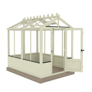 Shire Holkham Wooden Greenhouse 8x6