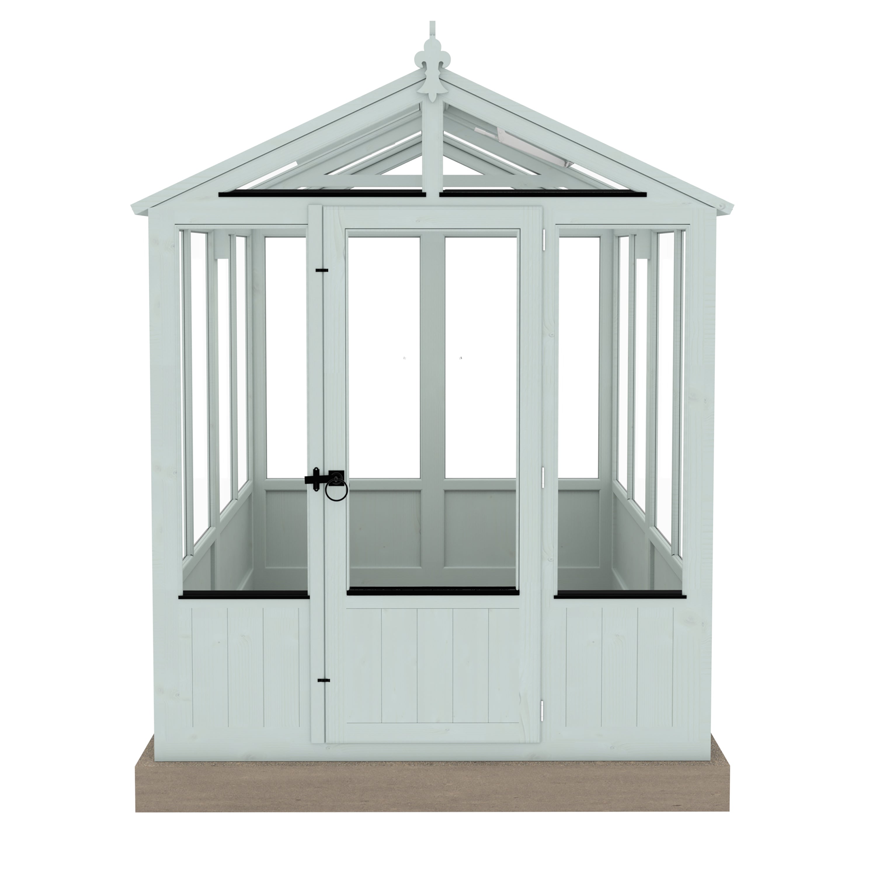 Shire Holkham Wooden Greenhouse 8x6