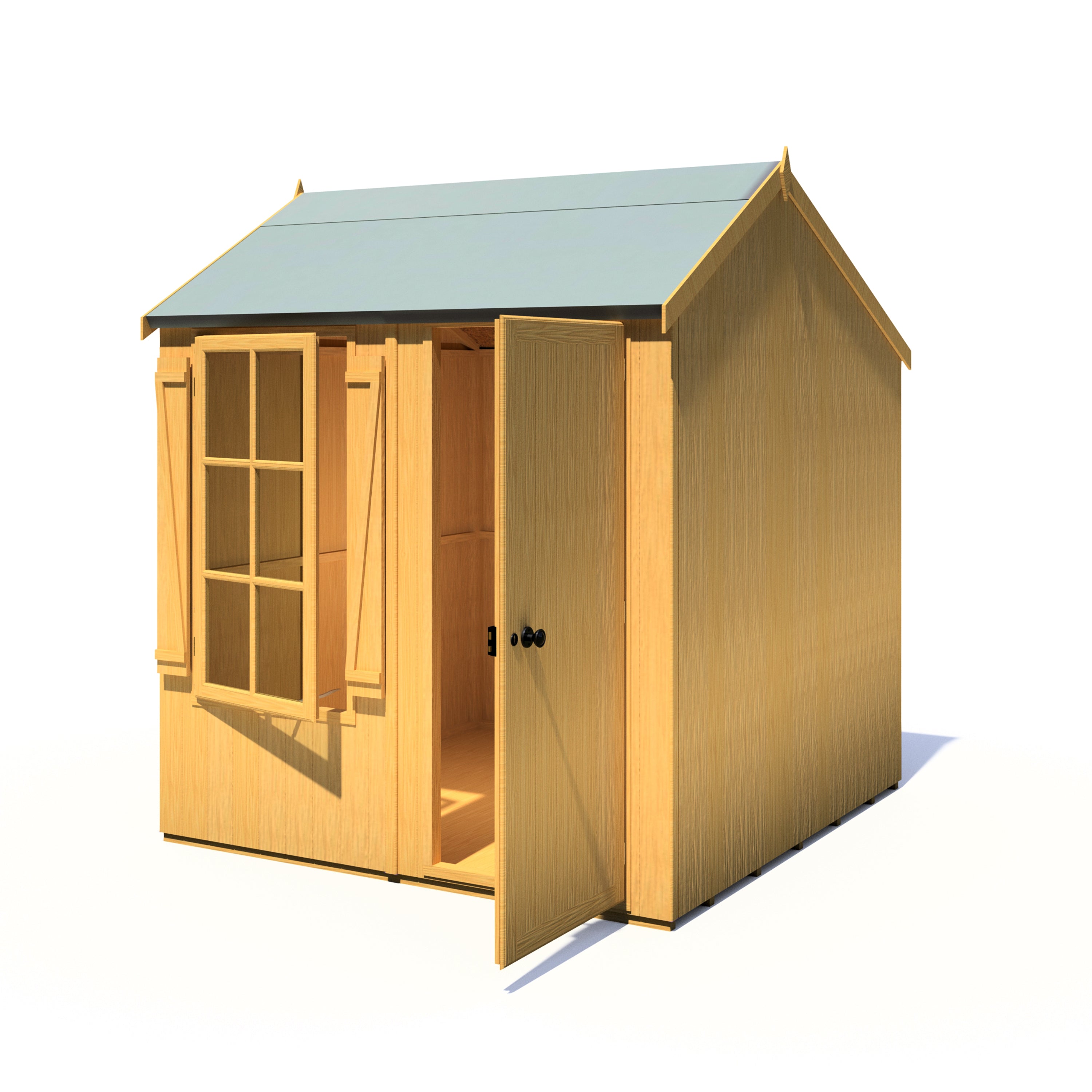 Shire Pressure Treated Holt Apex Garden Shed 7x7