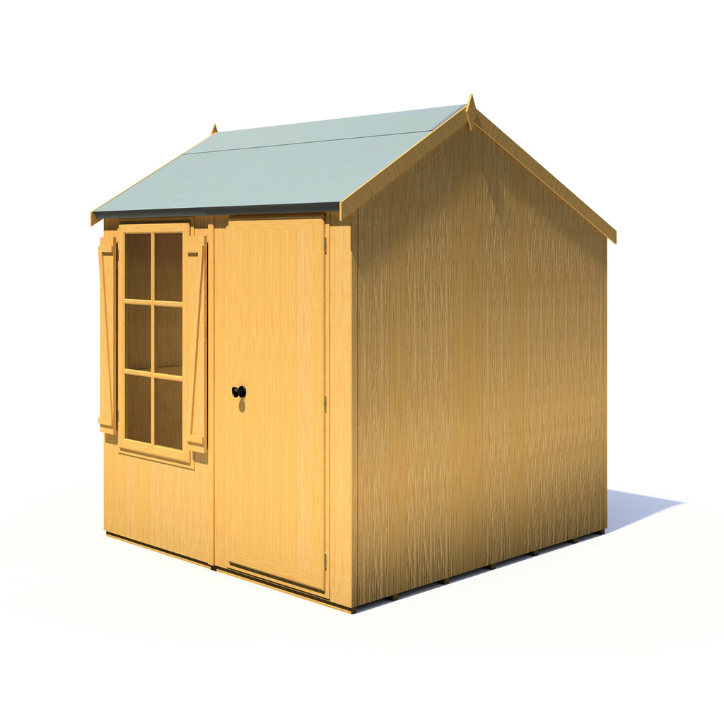 Shire Pressure Treated Holt Apex Garden Shed 7x7
