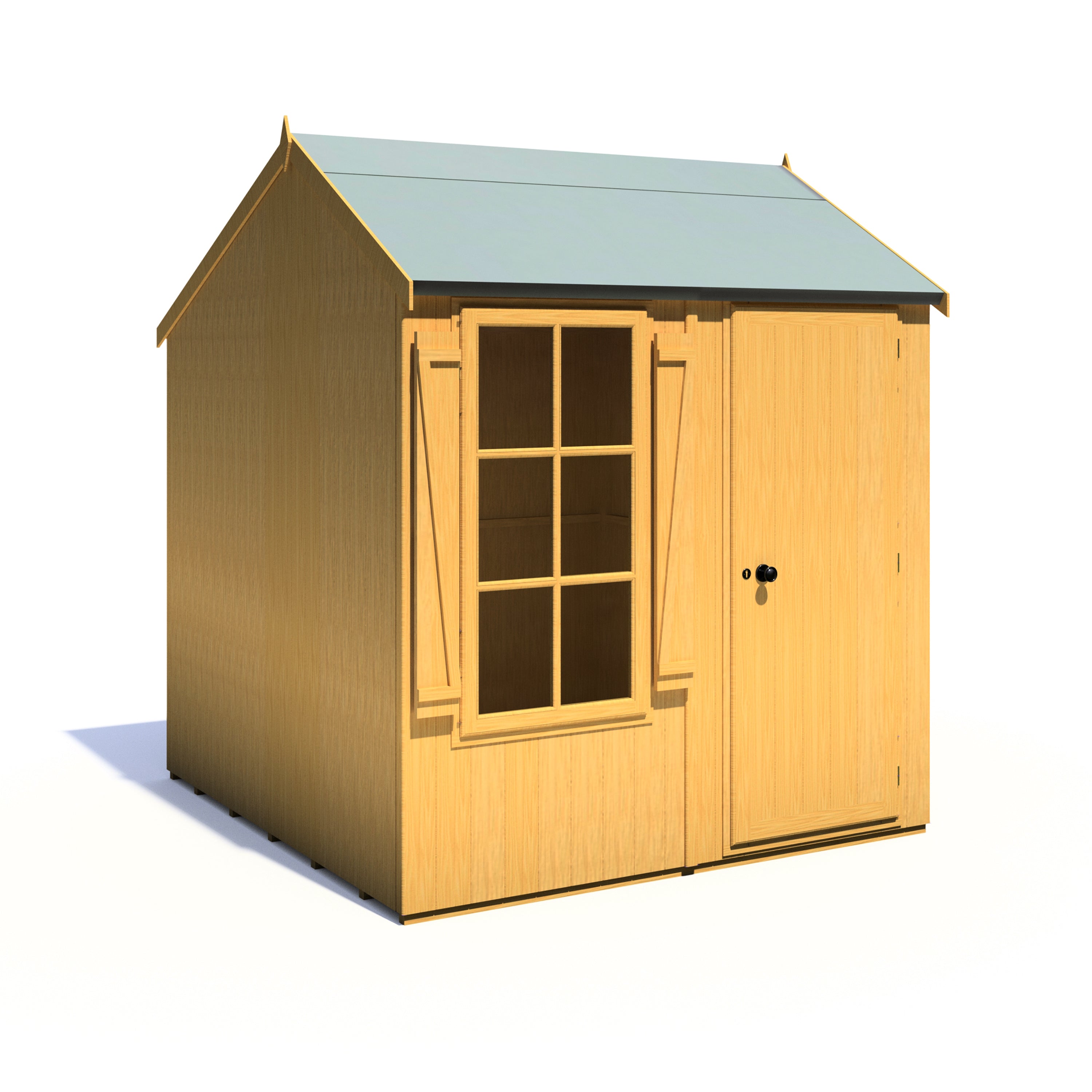 Shire Pressure Treated Holt Apex Garden Shed 7x7